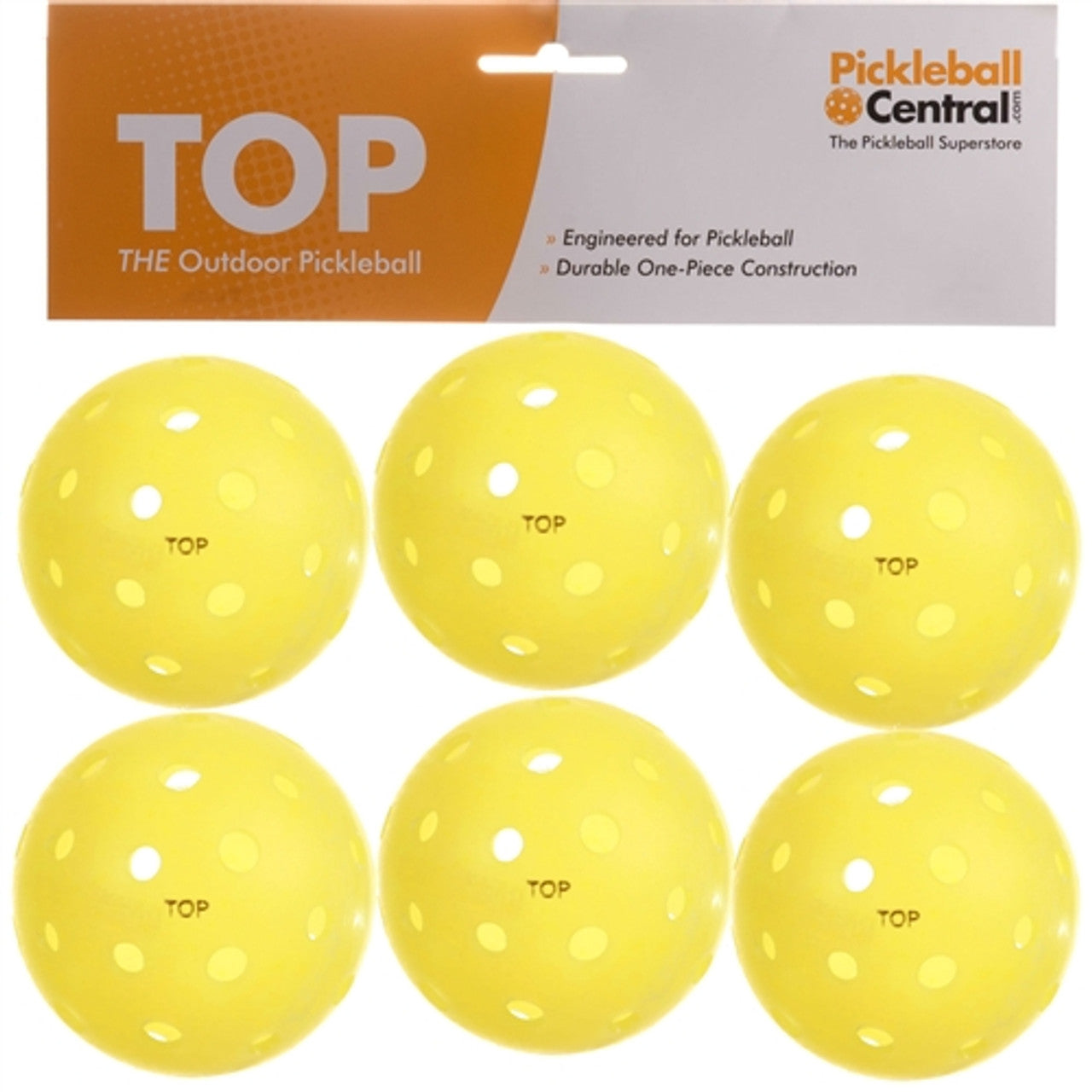 TOP Outdoor Pickleball - 6 pack