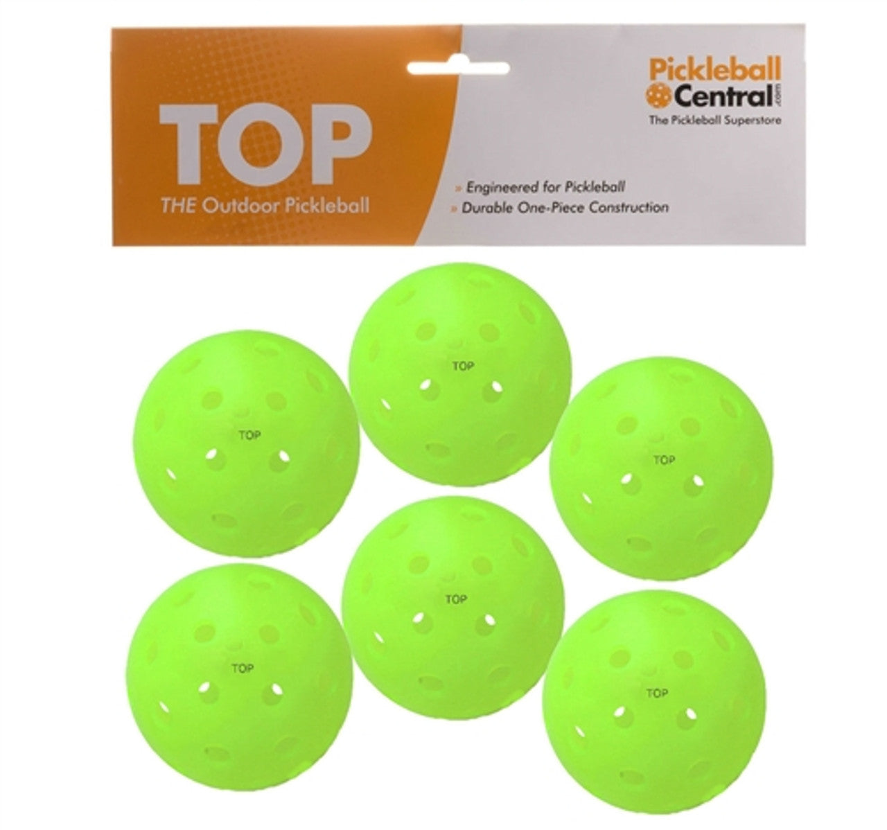 TOP Outdoor Pickleball - 6 pack