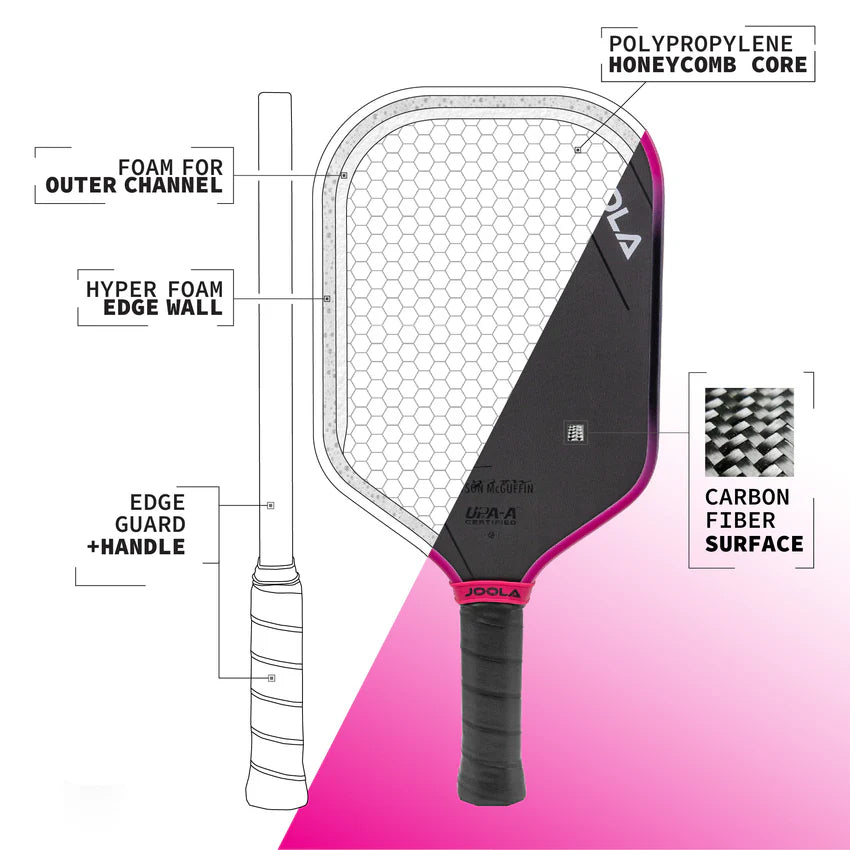 [Pre-Sale] JOOLA Tyson McGuffin Magnus 3S 16mm Pickleball Paddle Ships 8/29