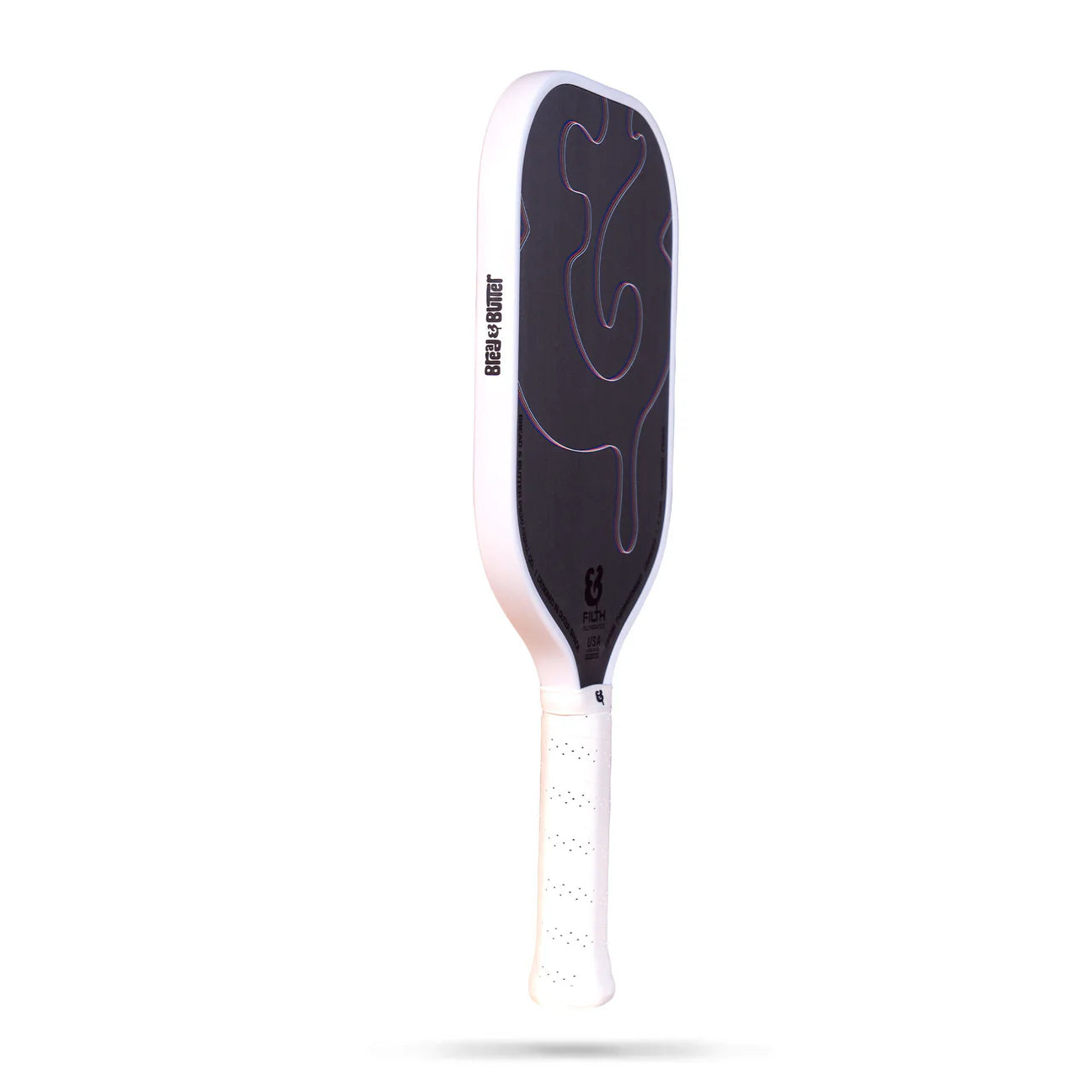 The Filth 16mm Pickleball Paddle- White on White