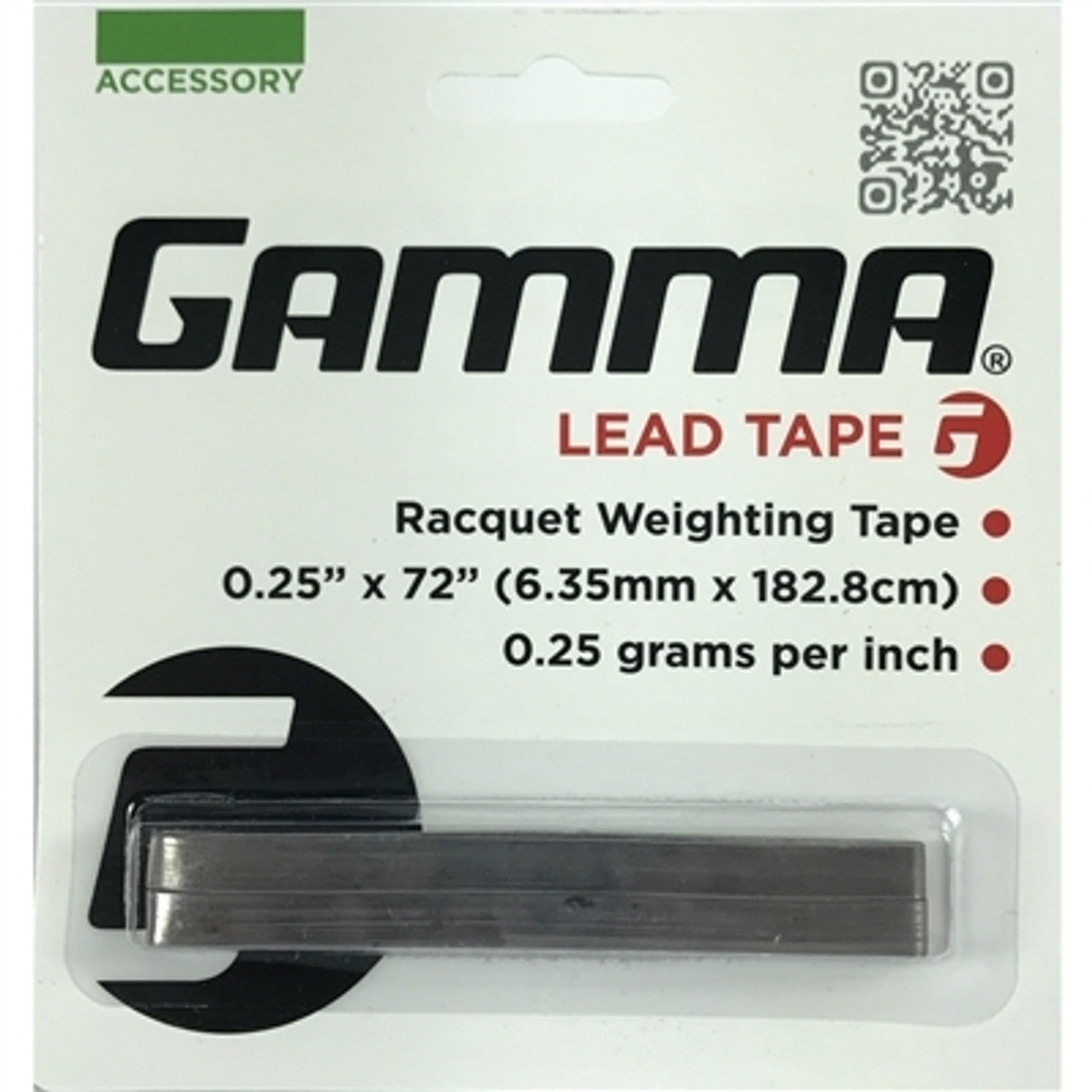 GAMMA Lead Tape - 1/4"