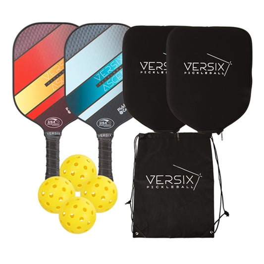 VERSIXÂ® Ascent 5C 2 Paddle Bundle - Blue / Orange