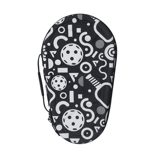 Pro Pickleball Paddle Case (Black/White)