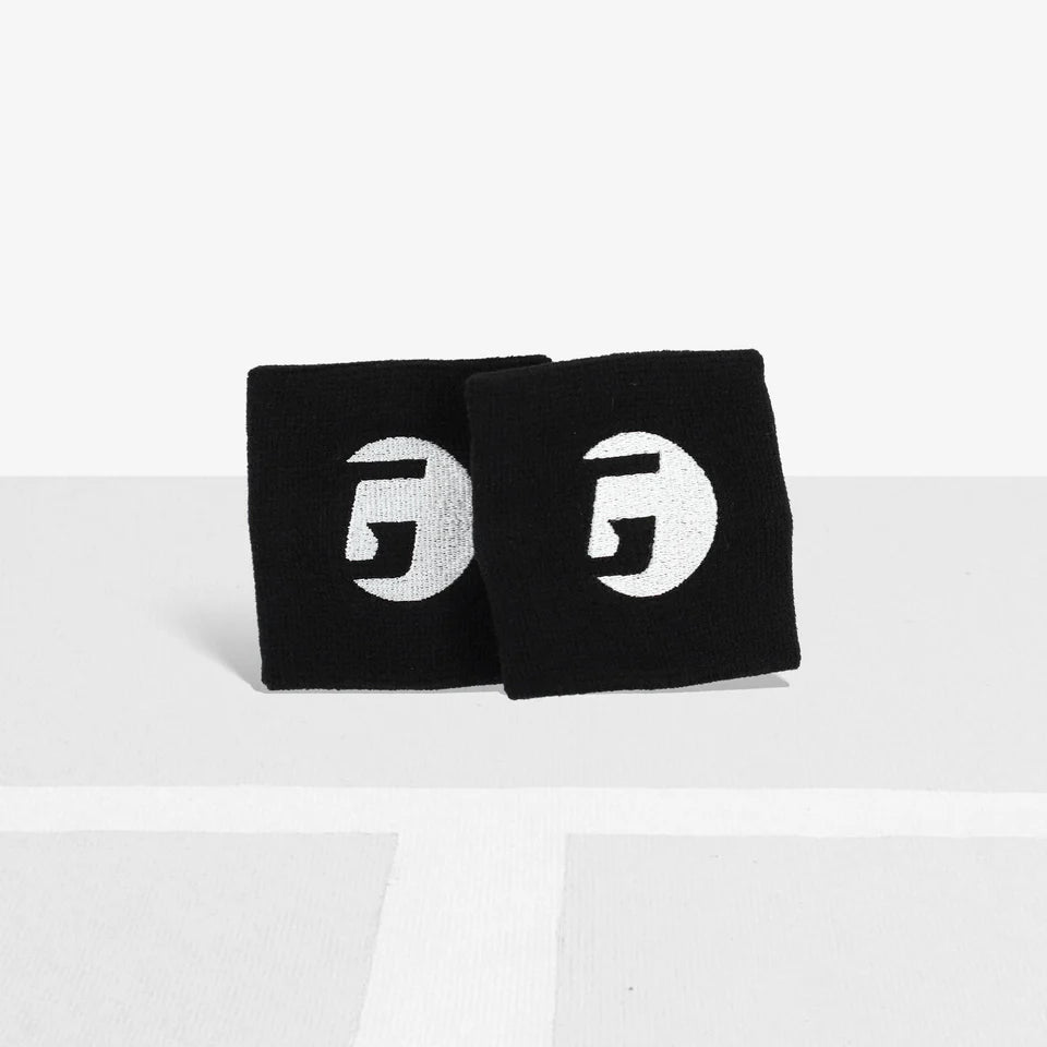 GAMMA G DOT LOGO WRISTBAND- SINGLE- BLACK/WHITE