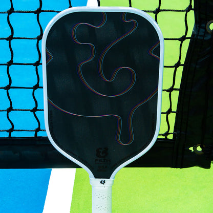 The Filth 16mm Pickleball Paddle- White on White