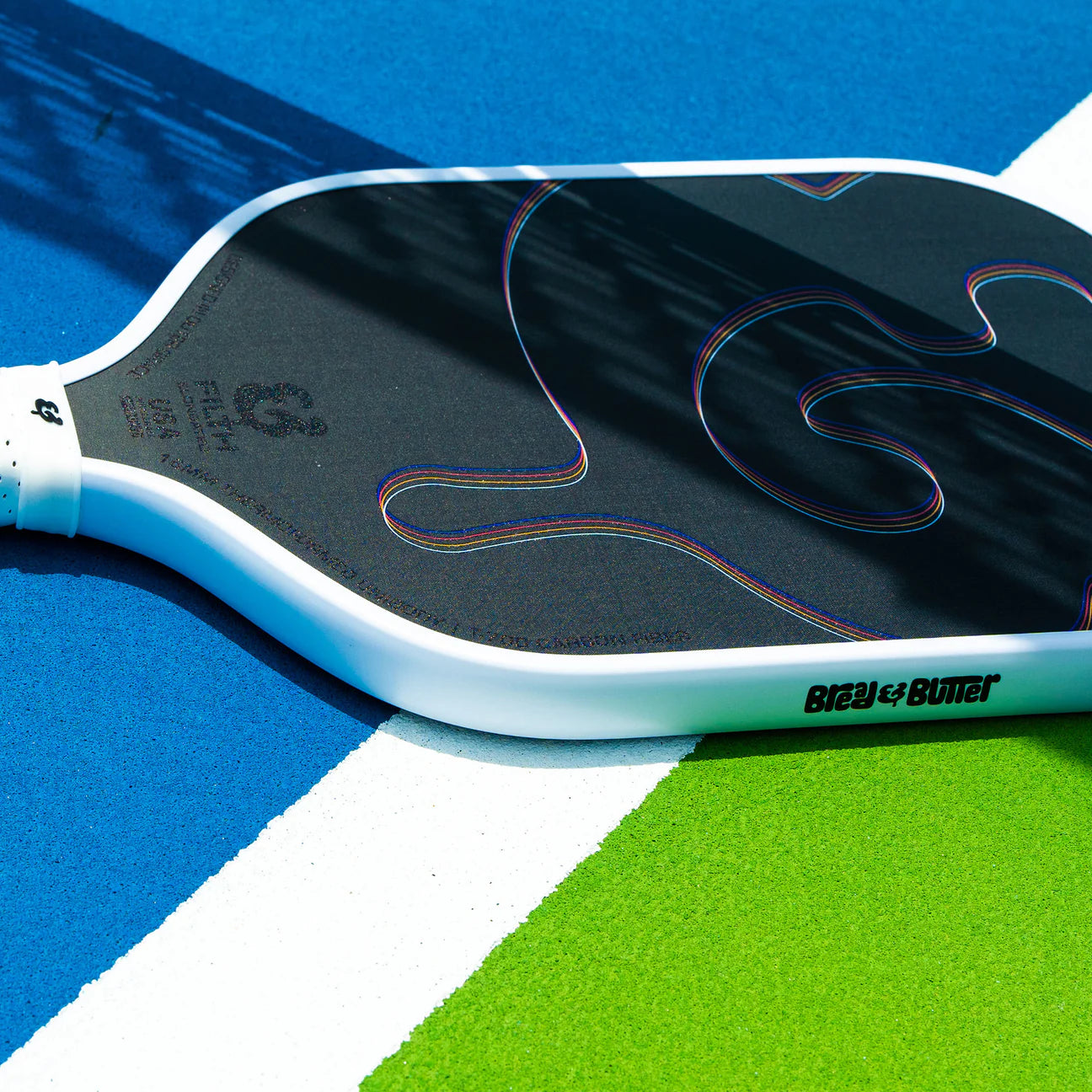 The Filth 16mm Pickleball Paddle- White on White