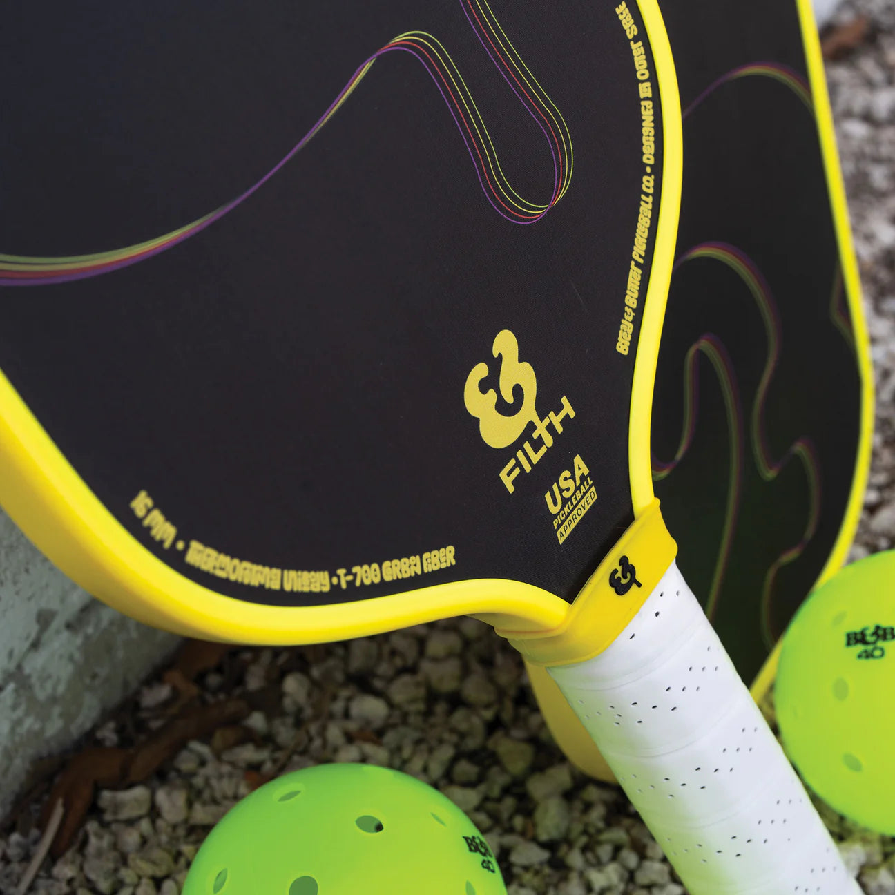 The Filth 16mm Pickleball Paddle- El Citron